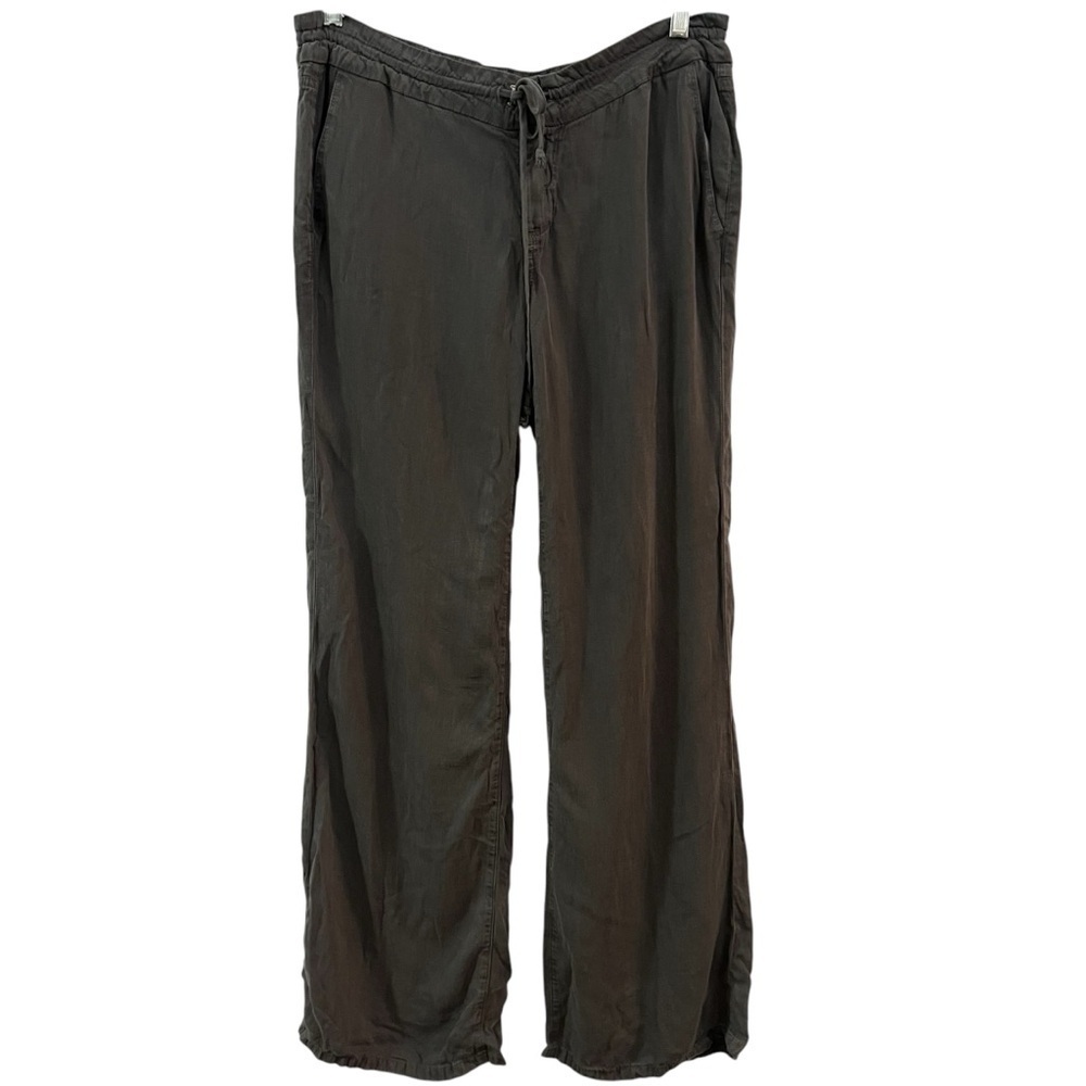 Paige grayish green lyocell wide leg pant